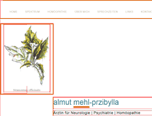 Tablet Screenshot of mehl-przibylla.de